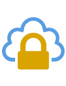 Desktop document-security icon
